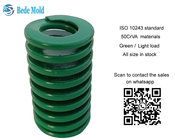 ISO 10243 Materialien OD10~63mm der Standard-Licht-Lasts-Form-Frühlings-grüne Farbe50crva