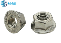 Metrische Hexen-Flansch-Nüsse DIN6932 8,8 9,9 12,9 ordnen legierter Stahl-Material-Nickel-/Zink-Überzug