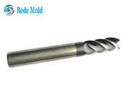 4 Flöten-Ball-Schaftfräser-Schneider-Karbid-Stahlmaterialien HRC55° Special für Edelstahl