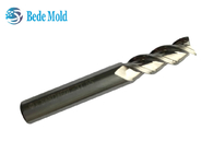 Härte 0.001mm Toleranz CNC-Schneidwerkzeug-HRC 55 3 Flöten für Aluminium