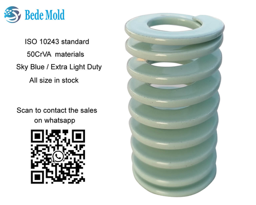 Hellgrüne Farbe der Standard-Materialien 50CrVA des Extre-Licht-Lasts-Form-Frühlinges ISO10243